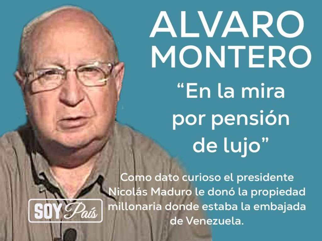 CON PENSIÓN DE LUJO Y CON PROPIEDAD MILLONARIA DONADA POR EL PRESIDENTE&nbsp;MADURO